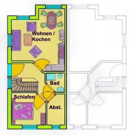Ferienhaus Ostseeblick 1und2 度假居 *